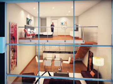 VENDO  LINDO DUPLEX 01 DORM INC COCINA EN SAN ISIDRO