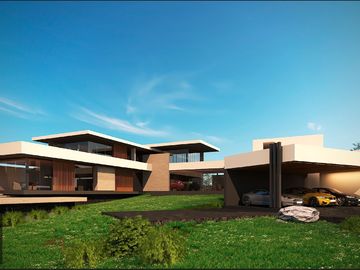 Residencia en venta Club de Golf Tres Marías, espectacular vista panorámica y acabados de lujo
