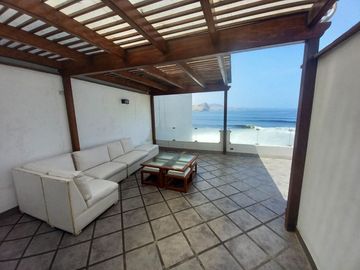 SE VENDE DEPARTAMENTO TRIPLEX CON VISTA AL MAR  EN CONDOMINIO EXCLUSIVO EN SAN BARTOLO