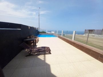 SE VENDE DEPARTAMENTO TRIPLEX CON VISTA AL MAR  EN CONDOMINIO EXCLUSIVO EN SAN BARTOLO