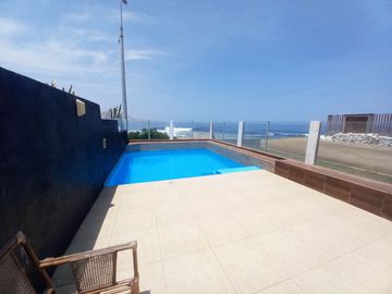 SE VENDE DEPARTAMENTO TRIPLEX CON VISTA AL MAR  EN CONDOMINIO EXCLUSIVO EN SAN BARTOLO