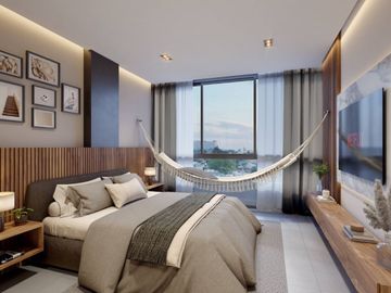 Condominio con jardín, alberca, terraza, venta, Zona Norte, Merida.