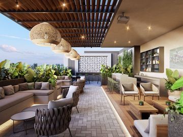 Condominio con jardín, alberca, terraza, venta, Zona Norte, Merida.