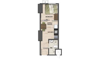 For Sale condo unit Mandaluyong Junior 1bedroom