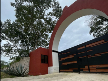 Exclusivo terreno en venta , ideal para casa de descanso en Mérida rodeado de haciendas y naturaleza