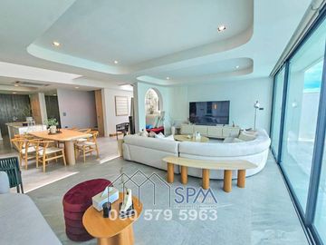 Luxury Beach front Pool Villa at Kehaad Fah Cha Am for sale, price 35 Million Baht