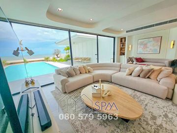 Luxury Beach front Pool Villa at Kehaad Fah Cha Am for sale, price 35 Million Baht