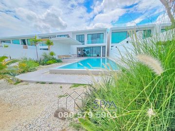 Luxury Beach front Pool Villa at Kehaad Fah Cha Am for sale, price 35 Million Baht