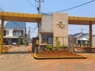 Dikontrakkan Rumah dlm cluster row jalan luas murah disawangan,depok