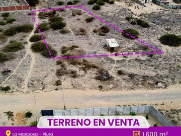 VENTA DE TERRENO - LA MARIPOSA - PIURA.