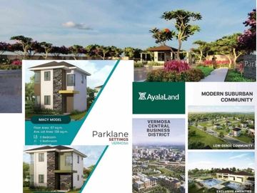 For Sale Pre Selling House and Lot in Vermosa, Parklane Settings