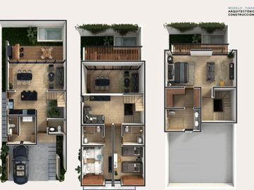 Residencia con jardín, alberca privada, terraza, Cuarto de servicio y sala de tv,  Zona Norte, Merida.