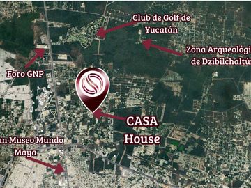Residencia con jardín, alberca privada, terraza, Cuarto de servicio y sala de tv,  Zona Norte, Merida.