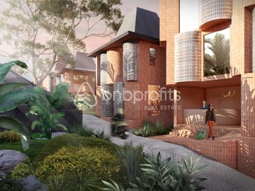 Modern 1-Bedroom Apartment in Ubud Central with Teraccota Style