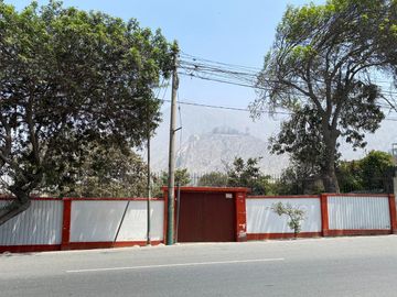 Chaclacayo - Venta De Terreno En Av. Nicolas Ayllón Frente A Banco De La Nación