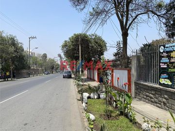 Chaclacayo - Venta De Terreno En Av. Nicolas Ayllón Frente A Banco De La Nación