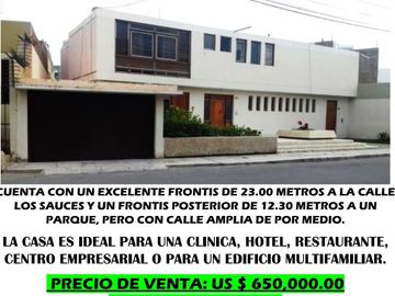 VENTA DE CASA EN SANTA VICTORIA DE CHICLAYO
