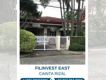 HOUSE AND LOT FILINVEST EAST CAINTA RIZAL