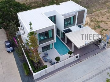 Luxury Modern 4 Bedroom Pool Villa Fully Furnished in Doi Saket for Sale
