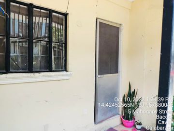 2-BEDROOM HOUSE AND LOT (TOWNHOUSE TYPE) FOR SALE IN BRGY. MAMBOG III, BACOOR, CAVITE NEAR MAMBOG 3 BARANGAY HALL ALONG PALICO DAANAN GOING TO MOLINO 