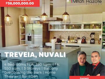 Rush Sale! Price Reduced! 4 Bedroom Modern, Relaxing House at Treveia, Nuvali