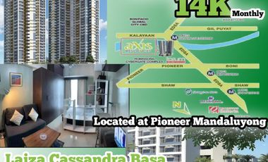 2BEDROOM AT AXIS RESIDENCES WITH RENT TO OWN IN 10YEARS PROMO NO DOWNPAYMENT NO INTEREST BESIDES ROBINSONS PIONEER MANDALUYONG