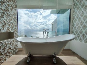 Luxurious contemporary six-bedroom pool villa