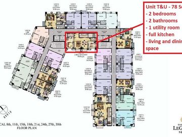 Le Grand Tower 1 RFO 78.00 sqm 2-bedroom Condo For Sale By Owner in Quezon City