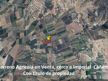 VENDO TERRENO AGRICOLA 3.2018 HA, MANZANA EN PRODUCCION - NUEVO IMPERIAL CAÑETE