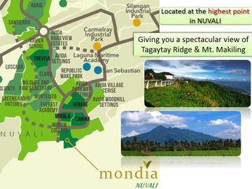 Mondia Residential Lot Nuvali, Sta. Rosa Laguna