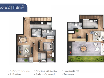 PROYECTO EN SAN MIGUEL - DUPLEX 118m2 DE ESTRENO