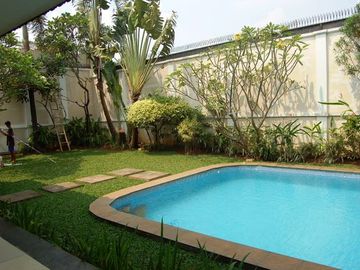 House For Rent at Kemang Timur, South Jakarta - 4 BR with Private Pool