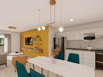 Departamento Pre Venta 2 recamaras, elevador, alberca, jardin cerca Centros Deportivos Fracc Jardines del Virginia Boca del Rio