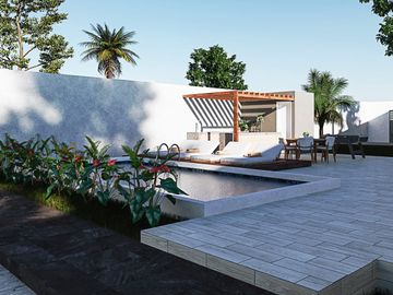 Departamento Pre Venta 2 recamaras, elevador, alberca, jardin cerca Centros Deportivos Fracc Jardines del Virginia Boca del Rio