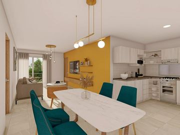 Departamento Pre Venta 2 recamaras, elevador, alberca, jardin cerca Centros Deportivos Fracc Jardines del Virginia Boca del Rio