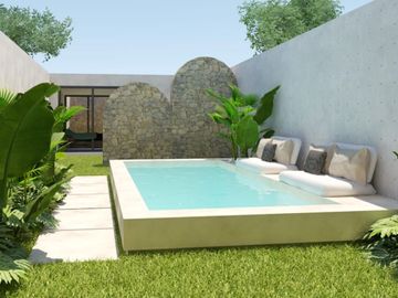 Casa renovada en venta en centro de Mérida con 3 dormitorios