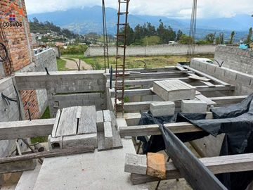 Venta de casa en obra negra en Otavalo sector Rancho Chico, Iluman