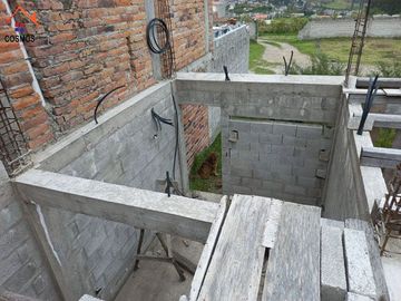 Venta de casa en obra negra en Otavalo sector Rancho Chico, Iluman