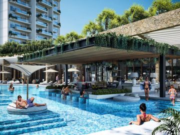Condo con club de playa, alberca, Gimnasio, pista de jogging, area de asadores, Zona Norte, Merida