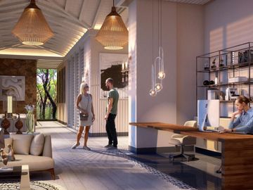 Condo con club de playa, alberca, Gimnasio, pista de jogging, area de asadores, Zona Norte, Merida