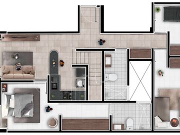 LINDO Y ELEGANTE DEPARTAMENTO DUPLEX EN PLAYA SAN BARTOLO- 156M2