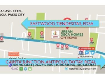 Condominium For Sale Near PLDT Tower Urban Deca Ortigas Rent to Own thru PAG-IBIG, Bank and In-house