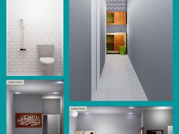 JUAL Kosan Putri (10 Kamar Kos) di Beji Dekat Kampus UI, Kost Baru 3 LANTAI Murah, Kota Depok Dijual