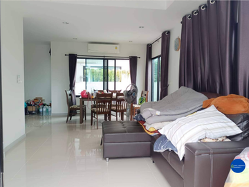 ขาย หมู่บ้าน เรสท์ สายไหม หลังมุม ตกแต่งสวยครบ พื้นที่ 36.9 ตรว. 3 ห้องนอน 3 ห้องน้ำ ใกล้ทางด่วนวงแหวนรอบนอก และสถานีรถไฟฟ้า BTS สถานีคูคต รายล้อมด้วย
