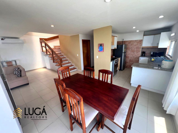 Departamento Dúplex totalmente amoblado en con vista al mar en venta, Sector Barbasquillo cerca a la Quadra Manta Ecuador