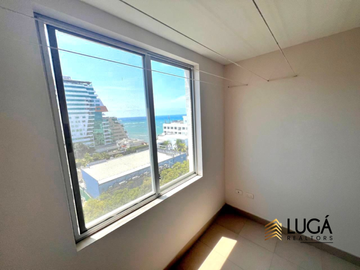 Departamento Dúplex totalmente amoblado en con vista al mar en venta, Sector Barbasquillo cerca a la Quadra Manta Ecuador