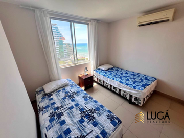 Departamento Dúplex totalmente amoblado en con vista al mar en venta, Sector Barbasquillo cerca a la Quadra Manta Ecuador