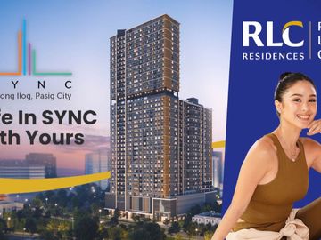 1 BEDROOM W/ BALCONY CONDO for sale in SYNC N Resindences, Pasig City