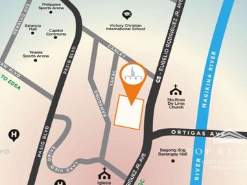 1 BEDROOM W/ BALCONY CONDO for sale in SYNC N Resindences, Pasig City