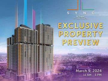 1 BEDROOM W/ BALCONY CONDO for sale in SYNC N Resindences, Pasig City